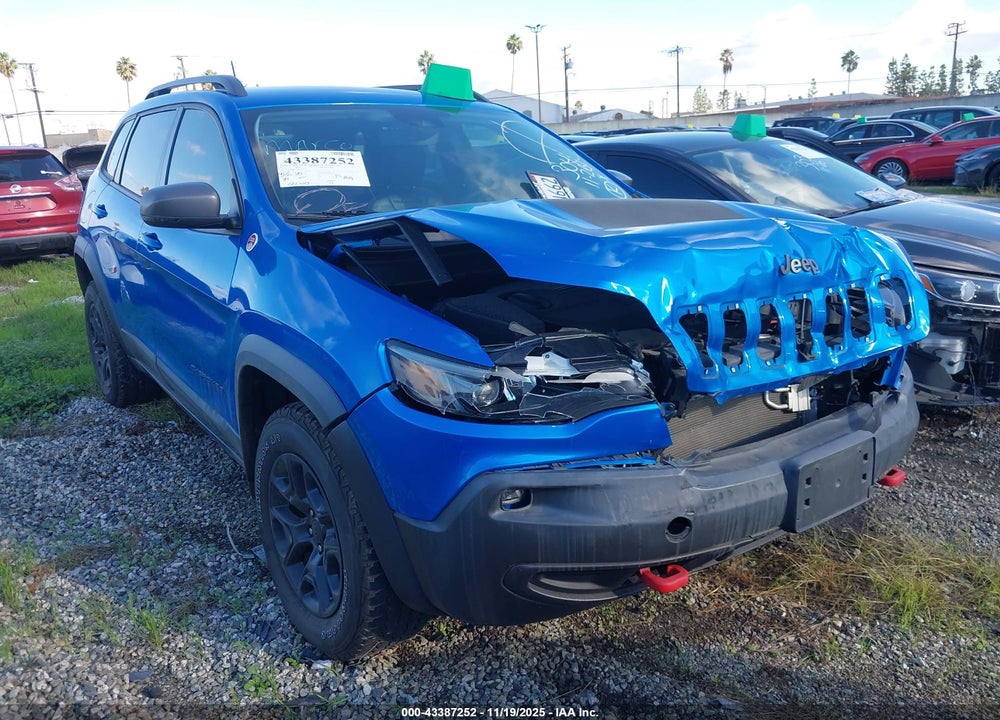 2021 JEEP CHEROKEE TRAILHAWK 4X4 VIN: 1C4PJMBX7MD239895
