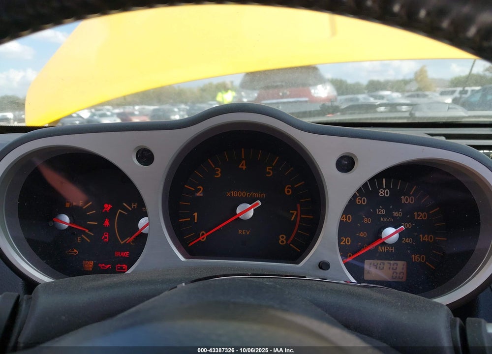 2005 NISSAN 350Z GRAND TOURING VIN: JN1AZ36A65M755359