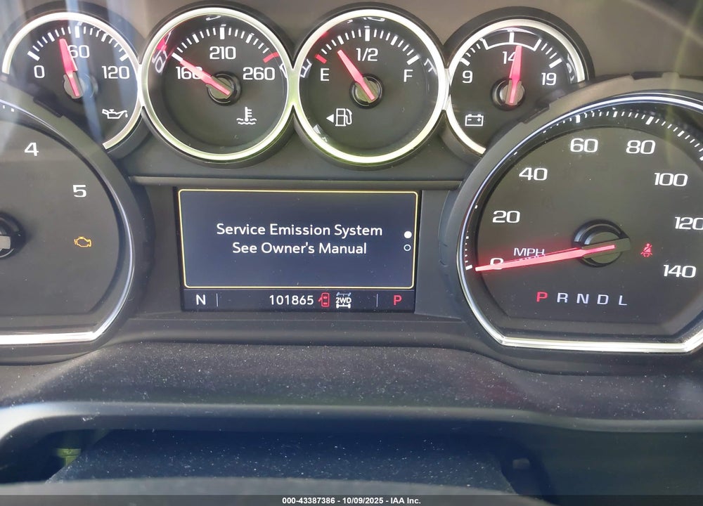 2020 CHEVROLET SILVERADO 2500 VIN: 1GC1YNEY9LF302378