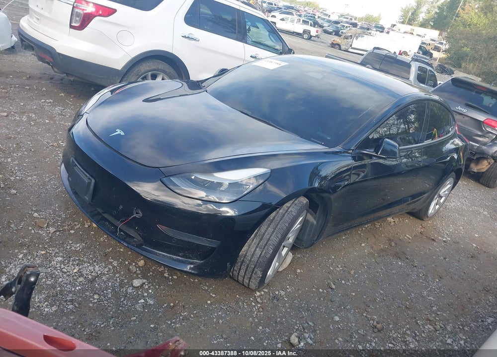 2022 TESLA MODEL 3 REAR-WHEEL DRIVE VIN: 5YJ3E1EAXNF186628