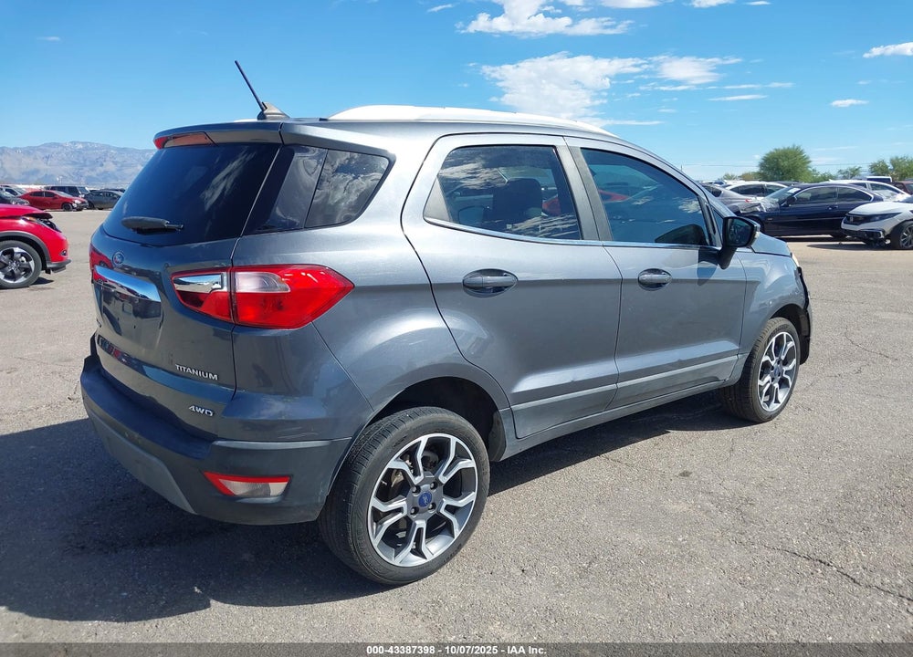 2018 FORD ECOSPORT TITANIUM VIN: MAJ6P1WL8JC248841