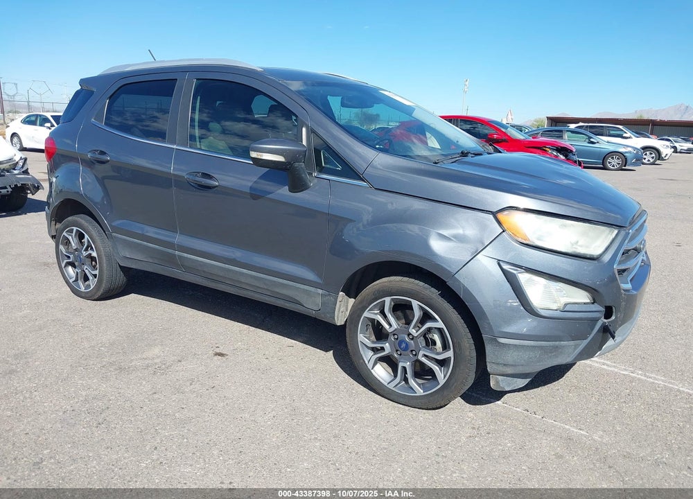 2018 FORD ECOSPORT TITANIUM VIN: MAJ6P1WL8JC248841