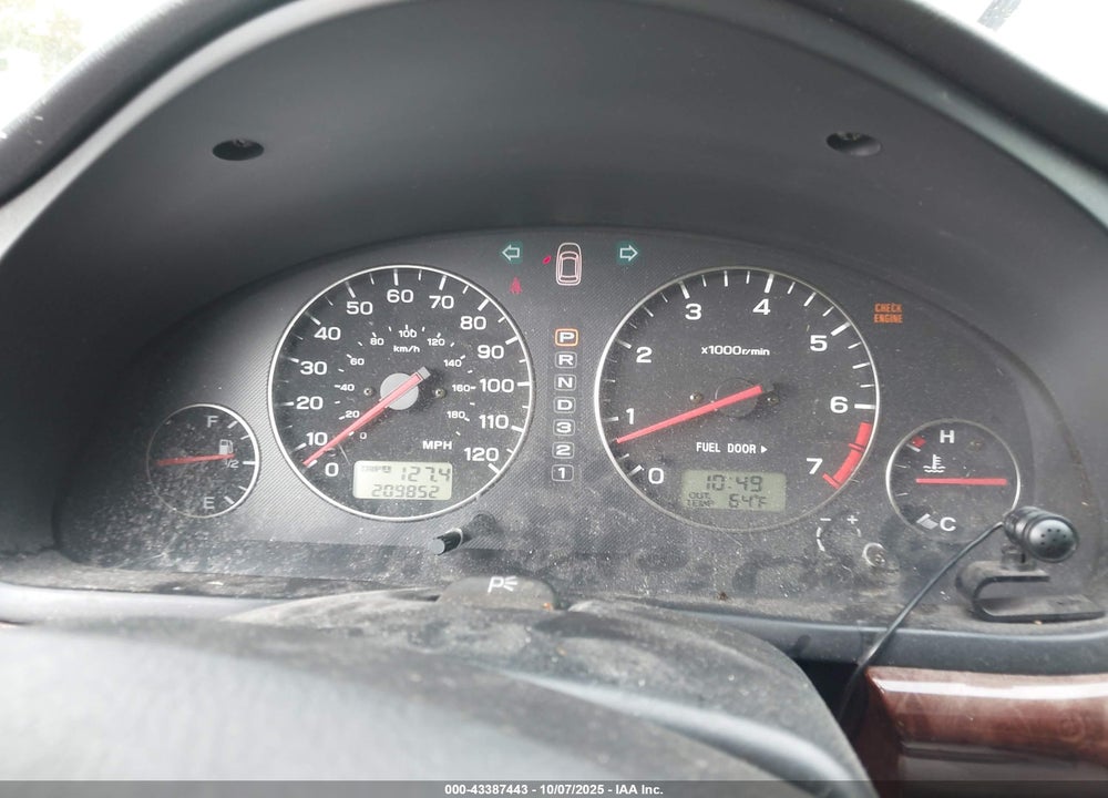 2004 SUBARU LEGACY L/L W/35TH ANNIVERSARY EDITION VIN: 4S3BH625347303302