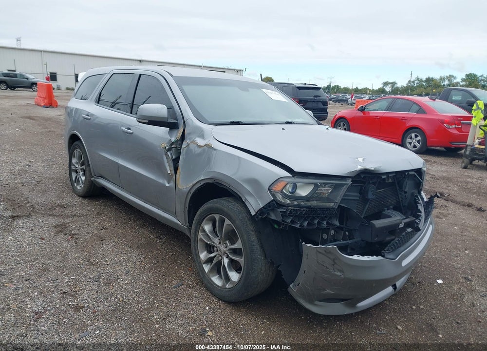 2019 DODGE DURANGO GT PLUS AWD VIN: 1C4RDJDG5KC722283