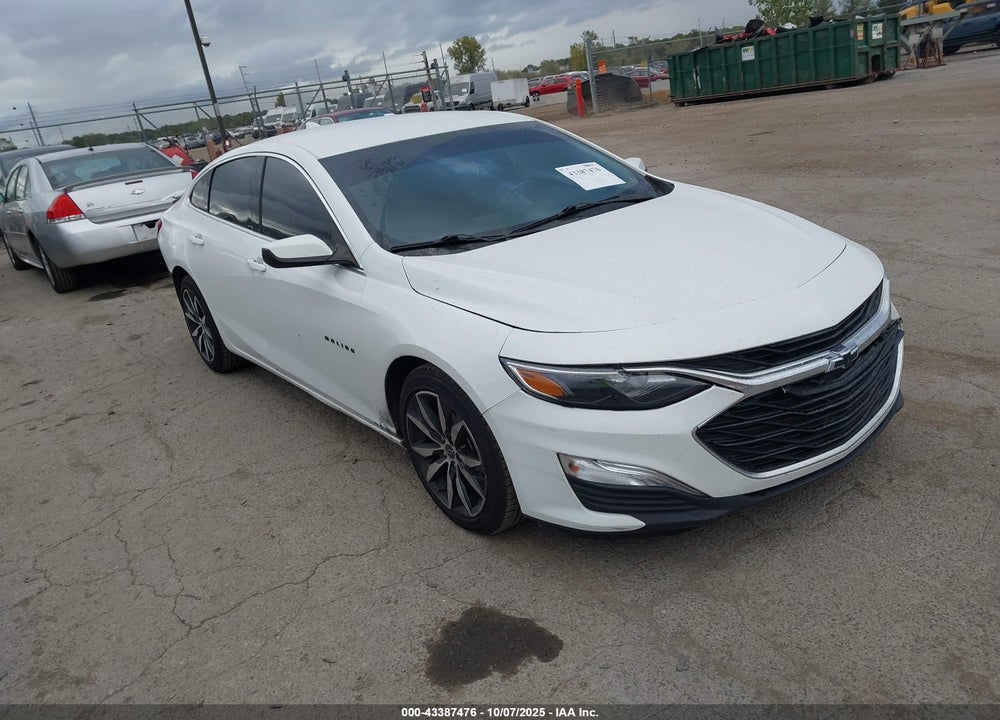 2022 CHEVROLET MALIBU FWD RS VIN: 1G1ZG5ST2NF101612