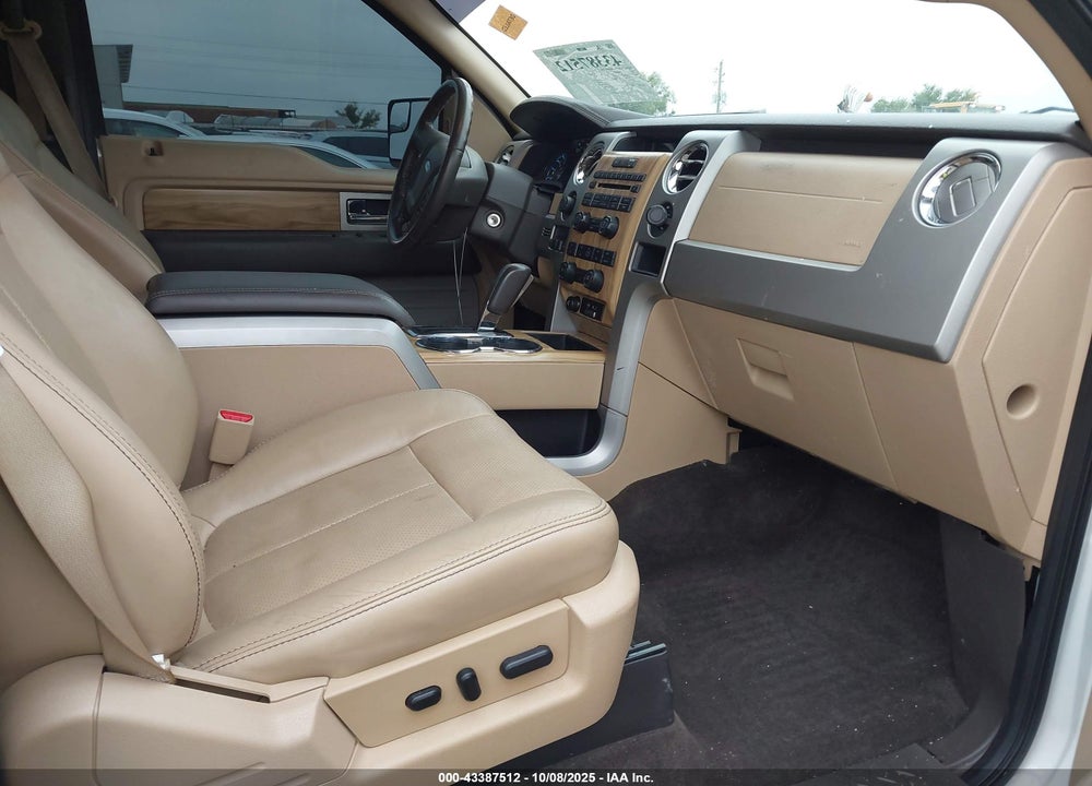 2011 FORD F-150 LARIAT VIN: 1FTFW1E61BFA56394