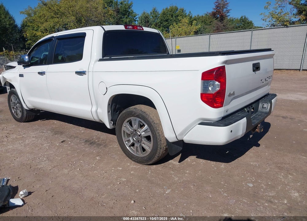 2016 TOYOTA TUNDRA PLATINUM 5.7L V8 VIN: 5TFAW5F15GX544480