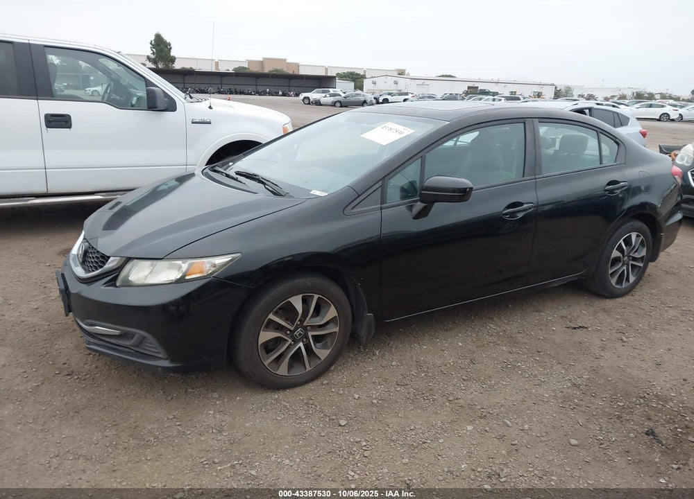 2014 HONDA CIVIC VIN: 19XFB2F89EE233774