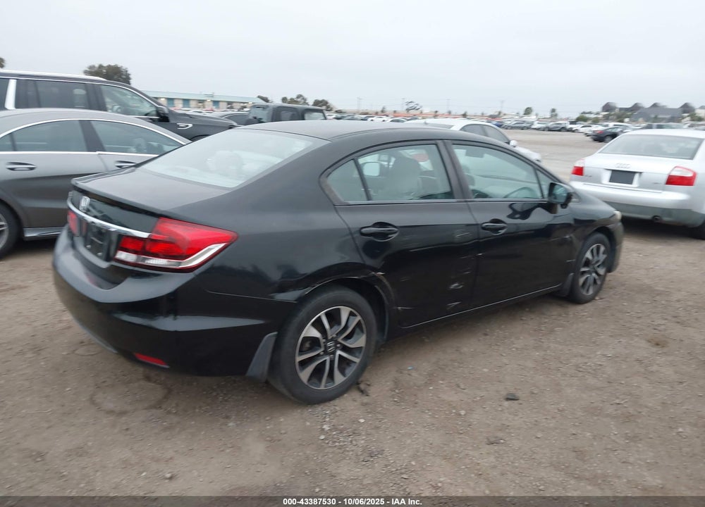 2014 HONDA CIVIC VIN: 19XFB2F89EE233774