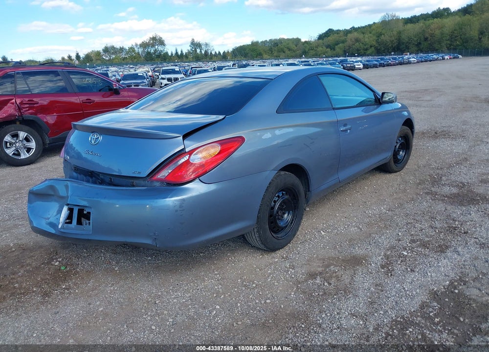 2004 TOYOTA CAMRY SOLARA SE VIN: 4T1CE38P94U838295