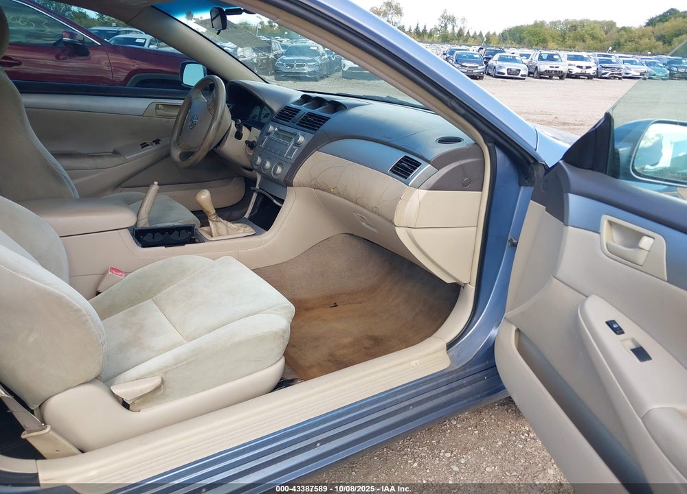 2004 TOYOTA CAMRY SOLARA SE VIN: 4T1CE38P94U838295
