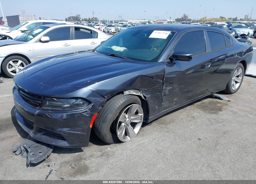 2017 DODGE CHARGER SXT RWD VIN: 2C3CDXHG9HH649514