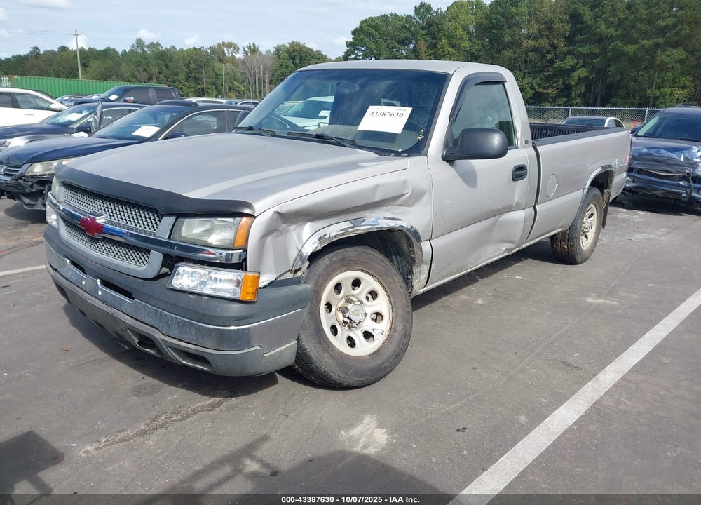 2005 CHEVROLET SILVERADO 1500 VIN: 1GCEK14V95Z161168