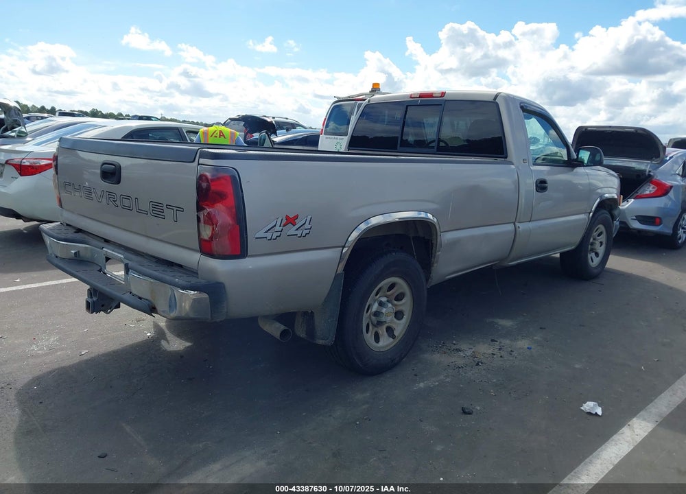 2005 CHEVROLET SILVERADO 1500 VIN: 1GCEK14V95Z161168