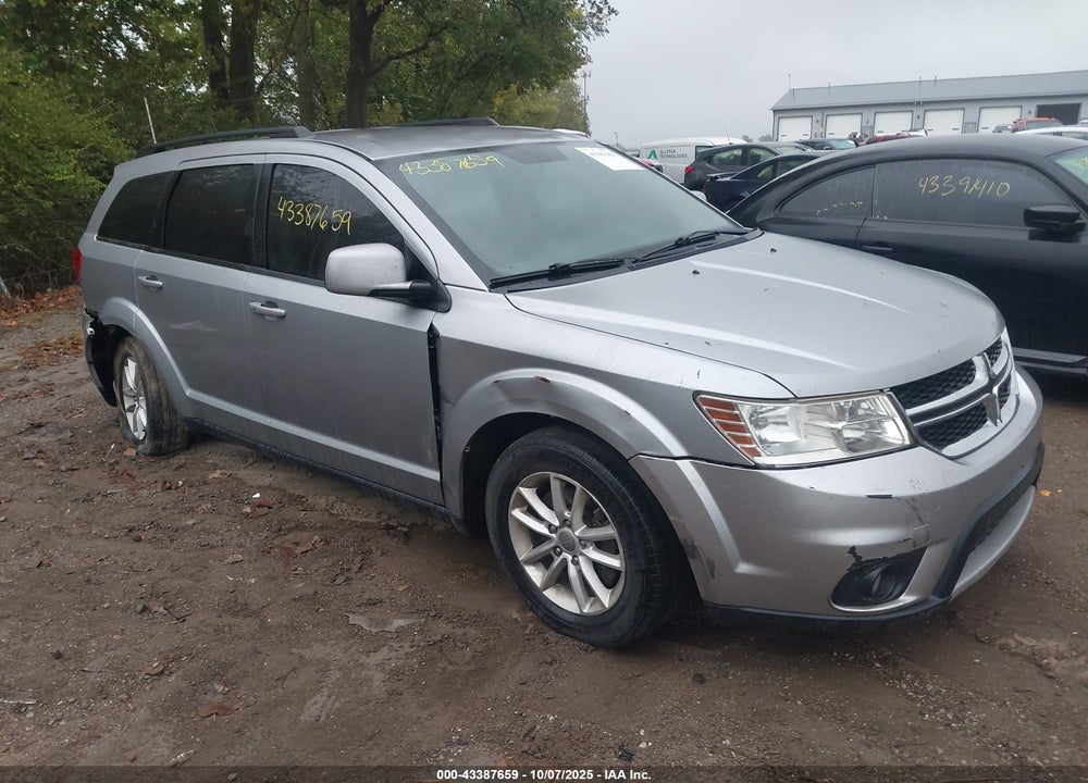 2015 DODGE JOURNEY SXT VIN: 3C4PDCBG9FT637009