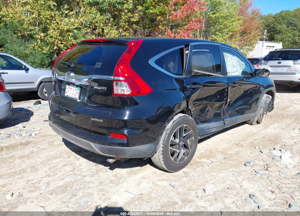 2016 HONDA CR-V VIN: 2HKRM4H45GH663779