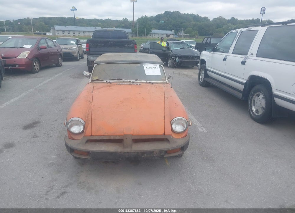1975 MGB CONVERTABLE VIN: GAN5UF371559G