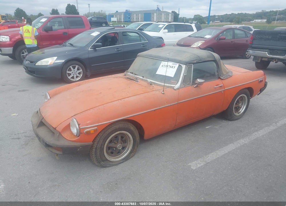 1975 MGB CONVERTABLE VIN: GAN5UF371559G