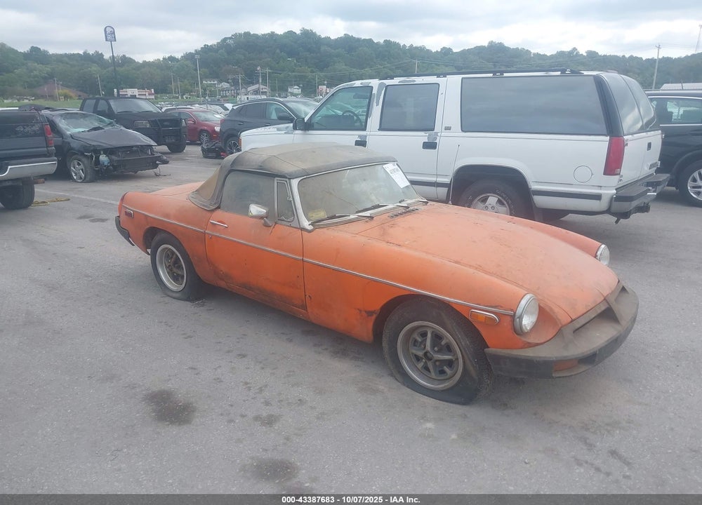 1975 MGB CONVERTABLE VIN: GAN5UF371559G