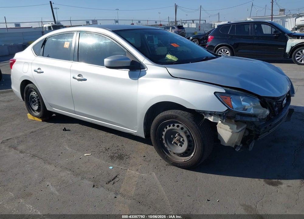 2017 NISSAN SENTRA S VIN: 3N1AB7AP1HY276520