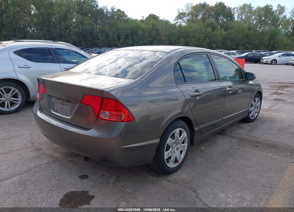2008 HONDA CIVIC LX VIN: 2HGFA16588H315959