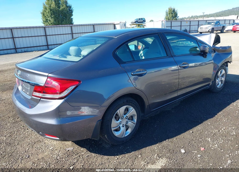2014 HONDA CIVIC LX VIN: 2HGFB2F57EH552859