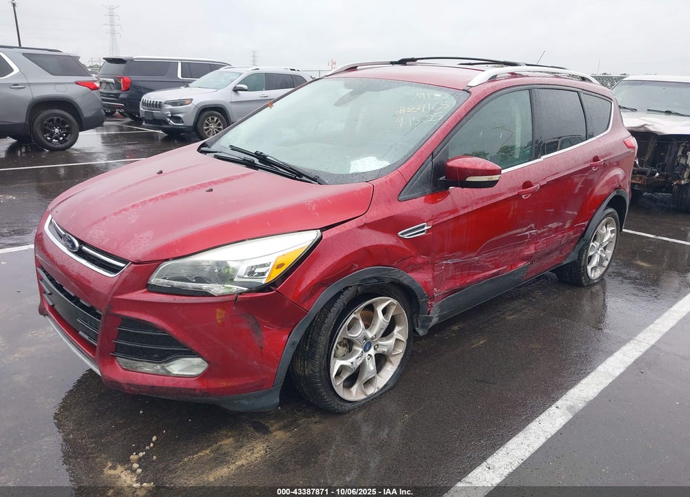 2013 FORD ESCAPE TITANIUM VIN: 1FMCU0J98DUC08779