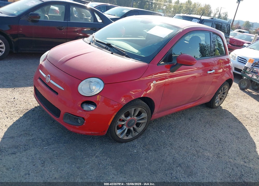 2015 FIAT 500 VIN: 3C3CFFBR1FT550060