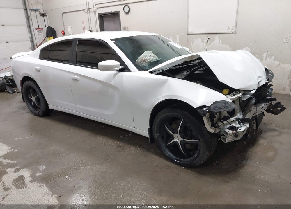 2016 DODGE CHARGER SXT VIN: 2C3CDXJG3GH206106