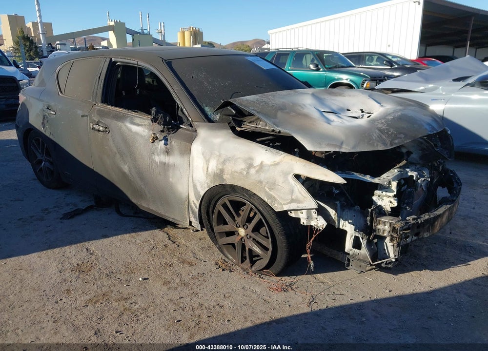 2015 LEXUS CT 200H VIN: JTHKD5BH0F2244739