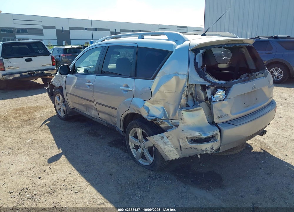 2007 MITSUBISHI OUTLANDER XLS VIN: JA4MS41X47Z010027