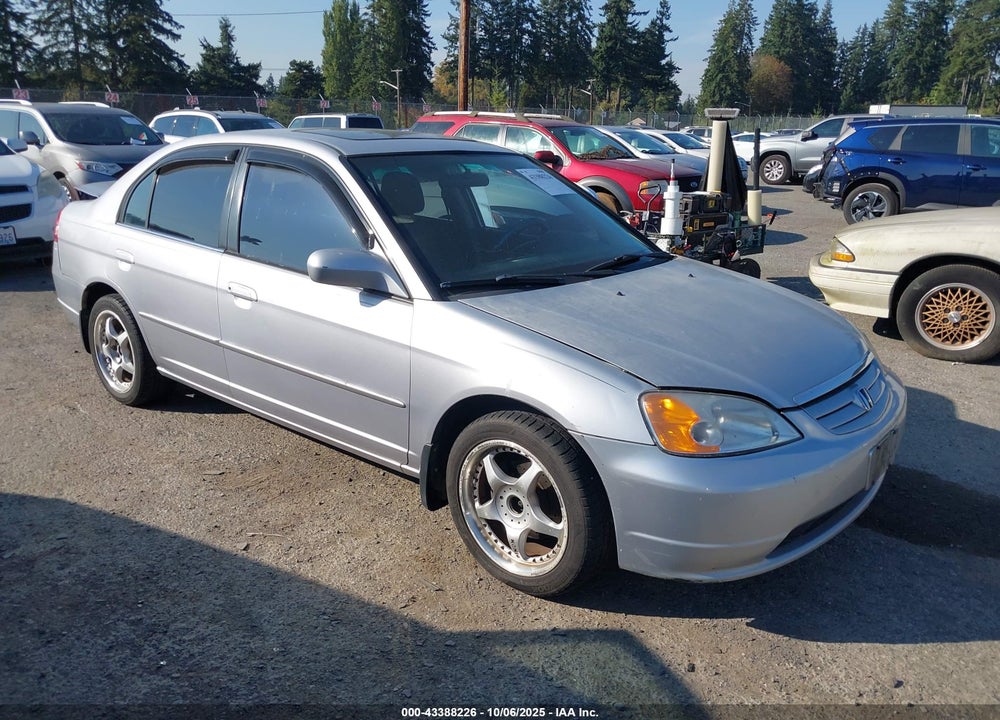 2002 HONDA CIVIC EX VIN: 1HGES267X2L017746