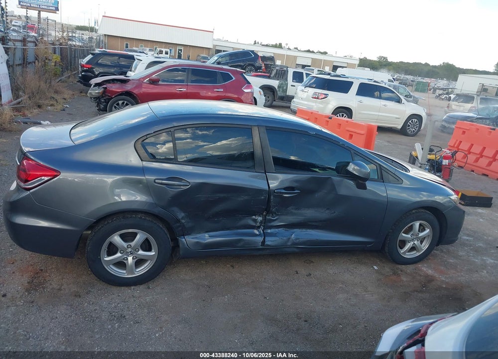 2013 HONDA CIVIC NATURAL GAS VIN: 19XFB5F52DE000566
