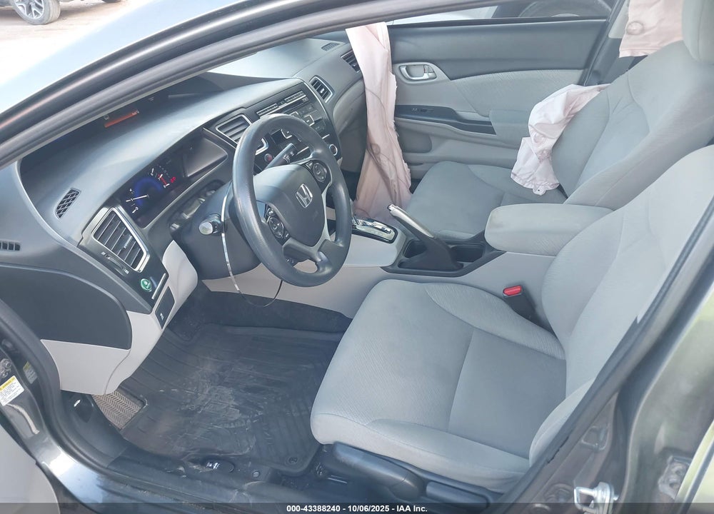 2013 HONDA CIVIC NATURAL GAS VIN: 19XFB5F52DE000566