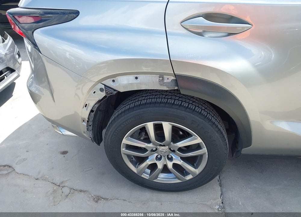 2015 LEXUS NX 200T VIN: JTJYARBZ6F2017184