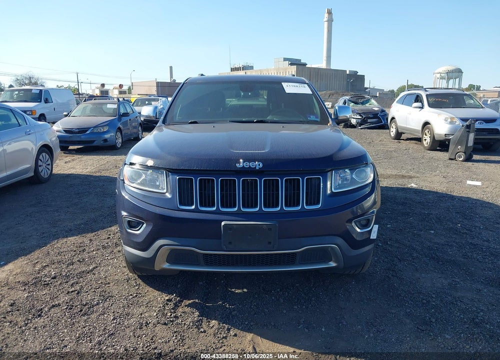 2014 JEEP GRAND CHEROKEE VIN: 1C4RJFBG9EC316651