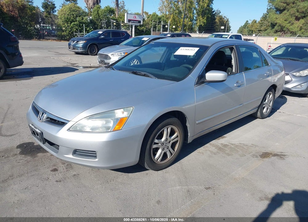 2007 HONDA ACCORD 2.4 SE VIN: 1HGCM56337A174036