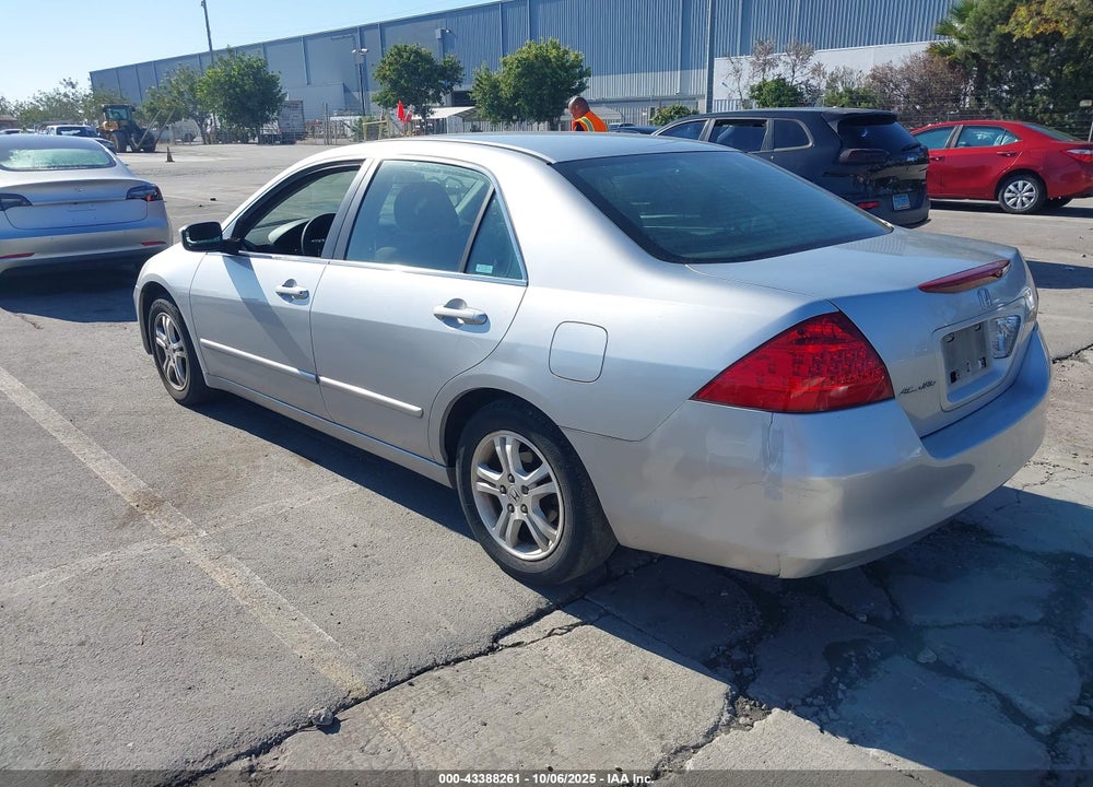 2007 HONDA ACCORD 2.4 SE VIN: 1HGCM56337A174036