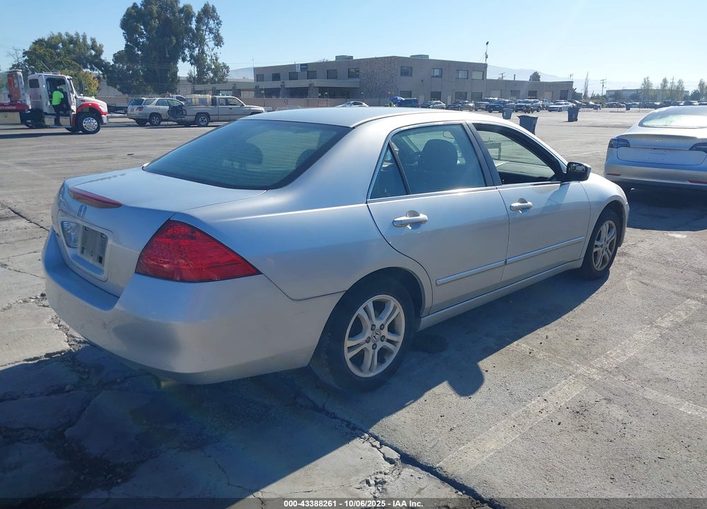 2007 HONDA ACCORD 2.4 SE VIN: 1HGCM56337A174036