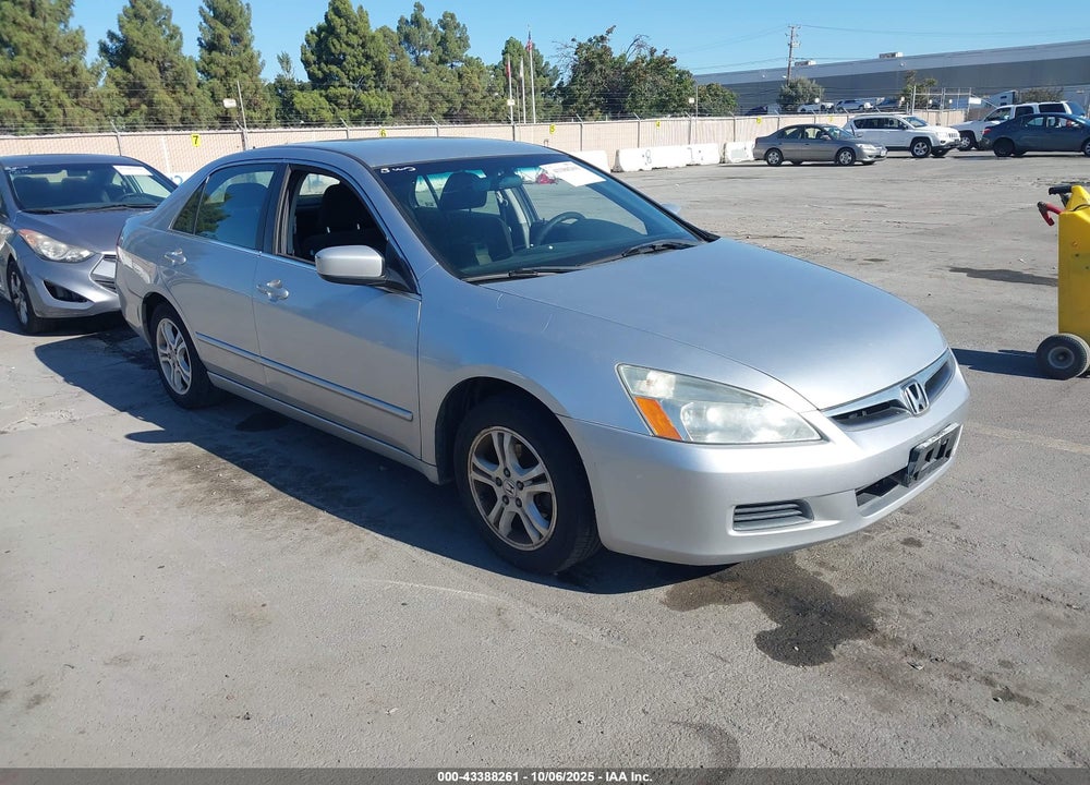 2007 HONDA ACCORD 2.4 SE VIN: 1HGCM56337A174036