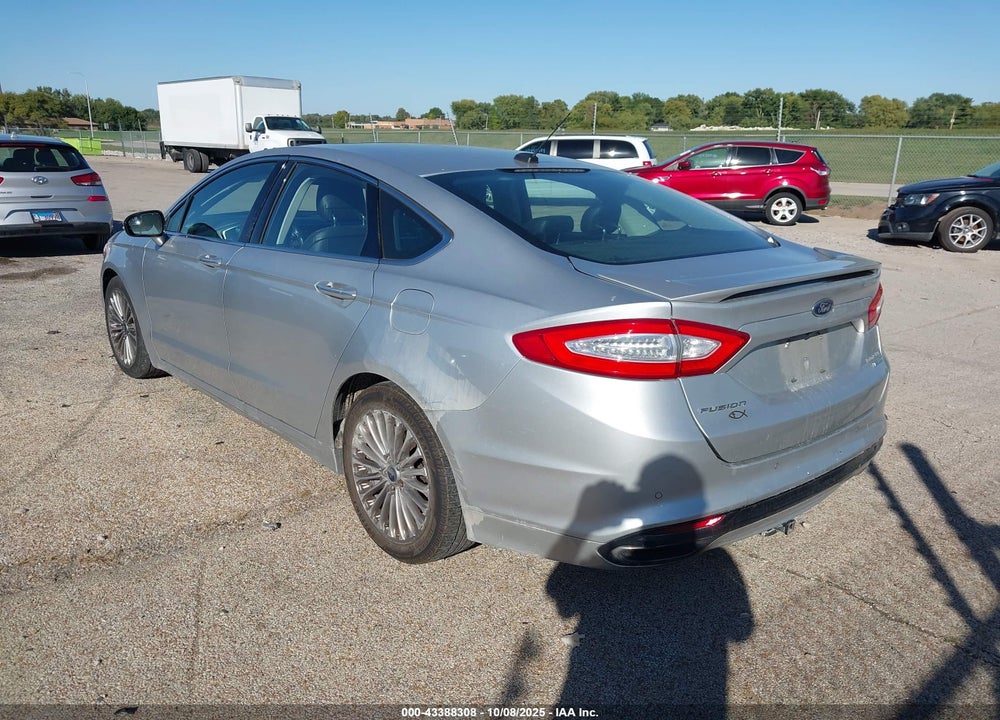 2013 FORD FUSION VIN: 3FA6P0K97DR306660
