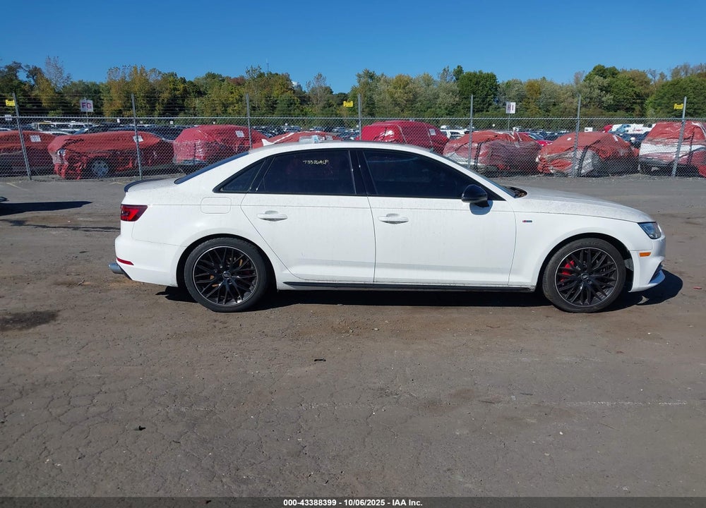 2018 AUDI A4 2.0T PREMIUM/2.0T TECH PREMIUM VIN: WAUENAF48JA215609
