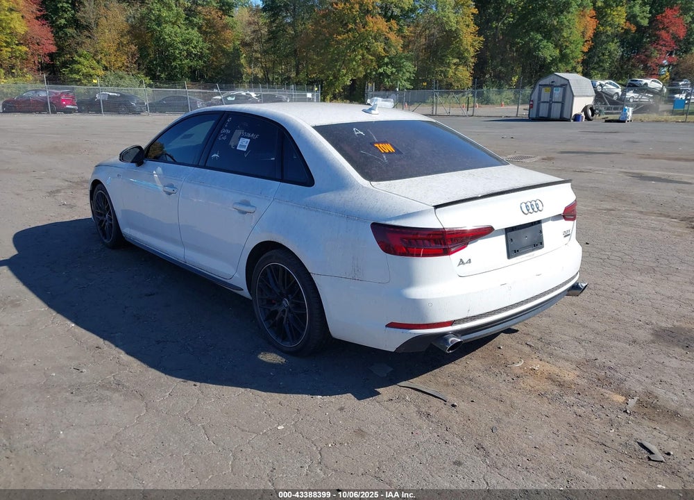 2018 AUDI A4 2.0T PREMIUM/2.0T TECH PREMIUM VIN: WAUENAF48JA215609