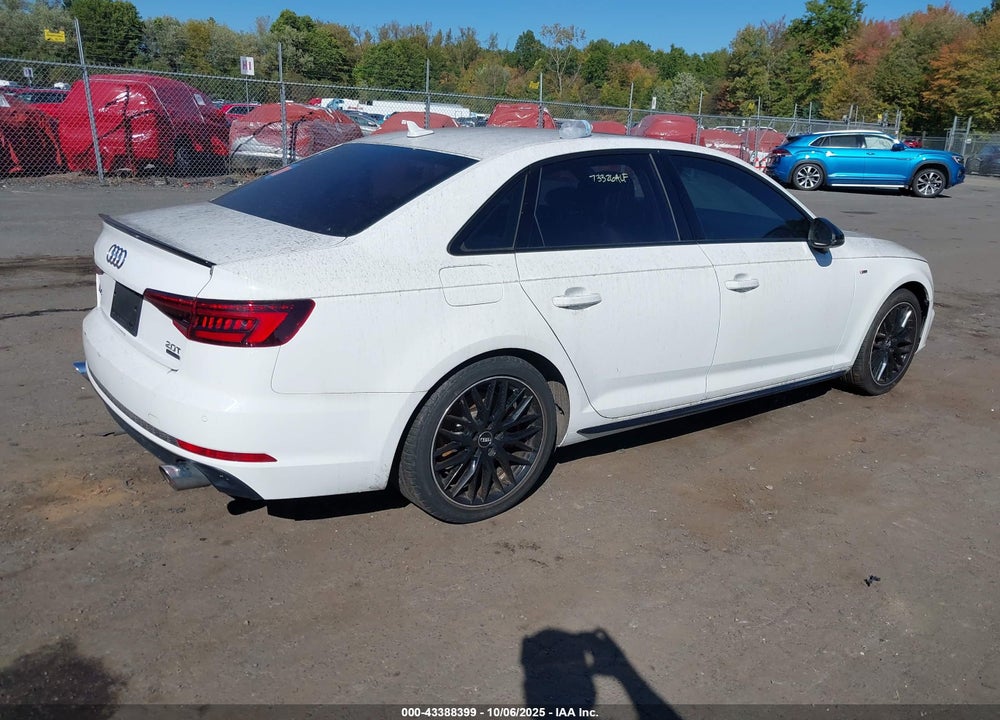2018 AUDI A4 2.0T PREMIUM/2.0T TECH PREMIUM VIN: WAUENAF48JA215609