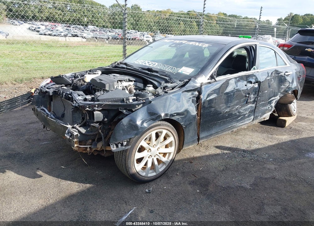 2017 CADILLAC ATS LUXURY VIN: 1G6AB5RX8H0109381