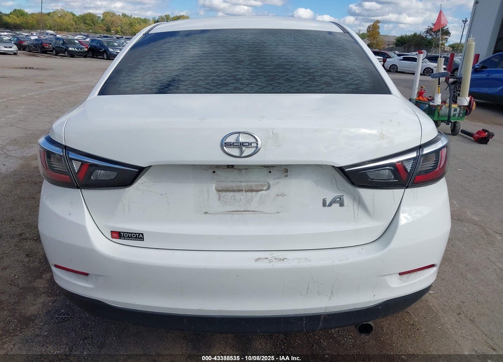 2016 SCION IA VIN: 3MYDLBZV9GY110453