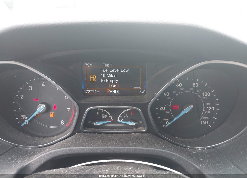 2018 FORD FOCUS VIN: 1FADP3K22JL282838