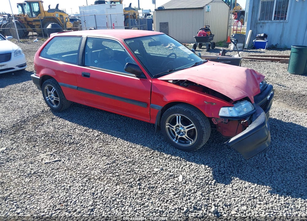 1991 HONDA CIVIC VIN: 2HGED6341MH506001