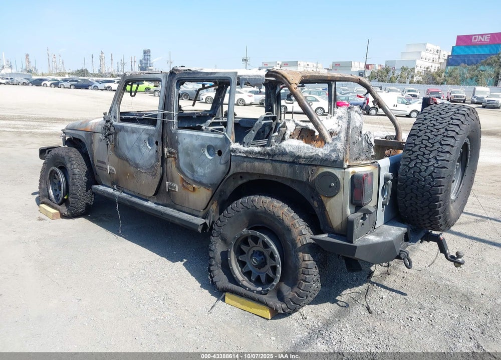 2010 JEEP WRANGLER UNLIMITED VIN: 1J4BA3H1XAL109886