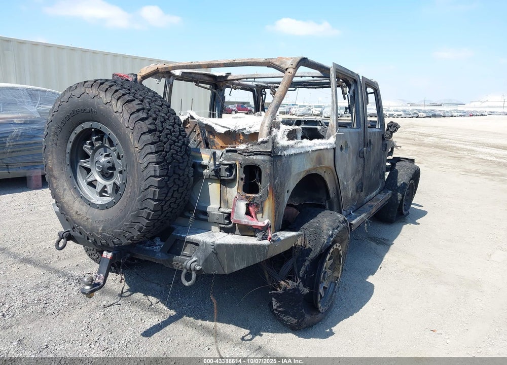 2010 JEEP WRANGLER UNLIMITED VIN: 1J4BA3H1XAL109886